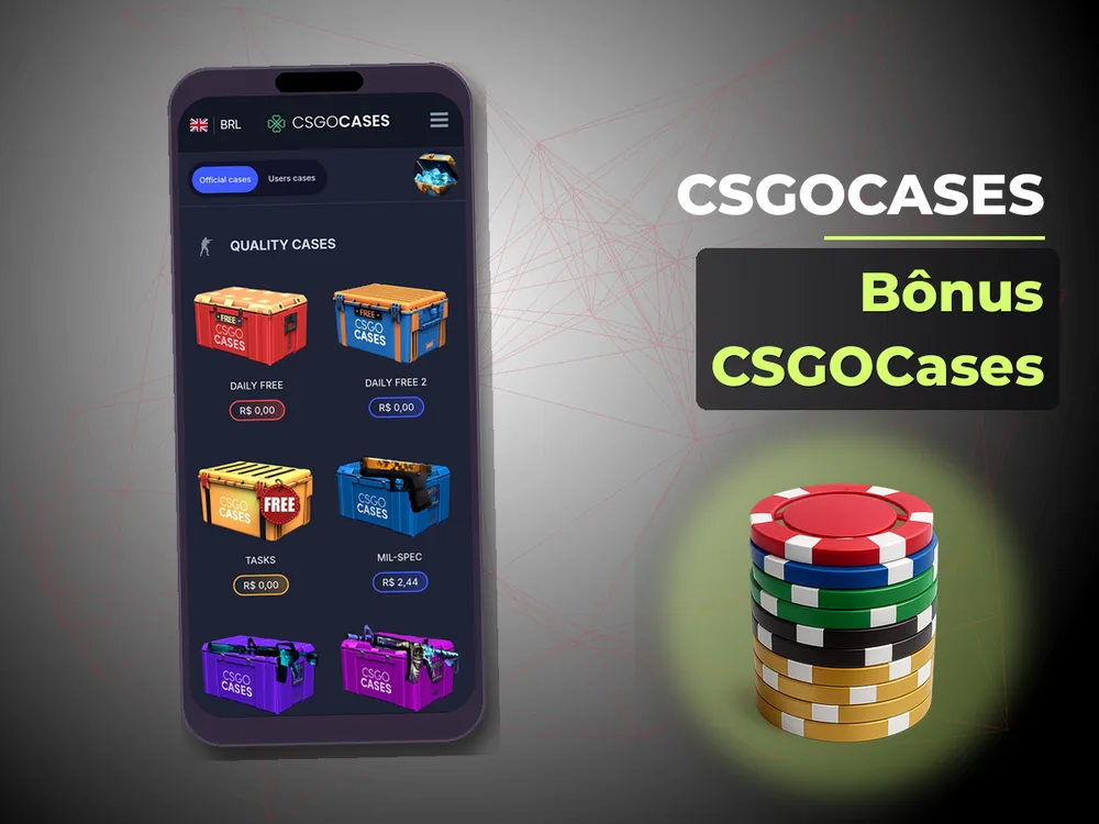 Csgocases - Bônus CSGOCases
